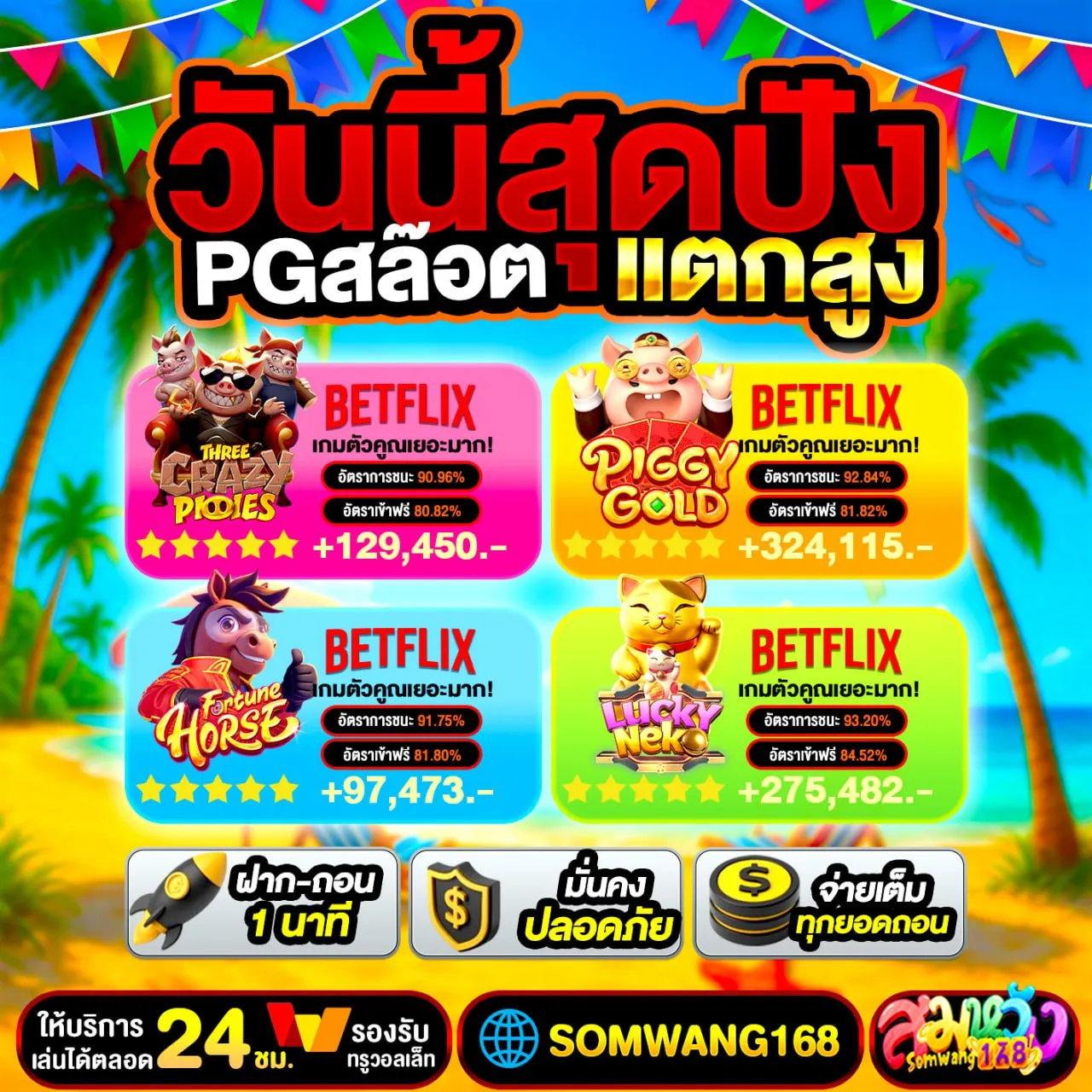 BETFLIX SLOTเว็บตรง รองรับทรูวอเลท